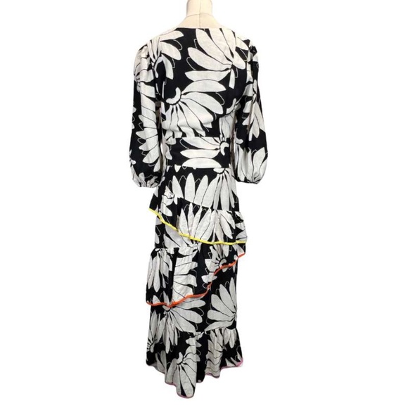 FARM Rio Cutout Tiered Maxi Dress (S) - Picture 9 of 15